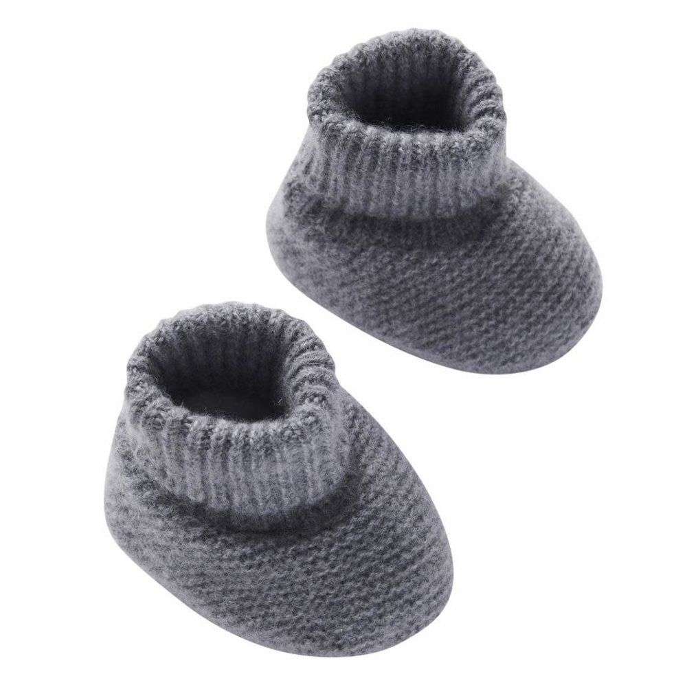MP Denmark Cassidy baby slofjes – Medium Grey Melange MP Denmark Cassidy baby slofjes – Medium Grey Melange