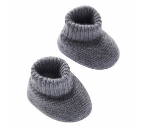 MP Denmark Cassidy baby slofjes – Medium Grey Melange