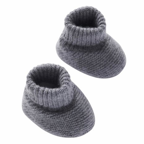 MP Denmark Cassidy baby slofjes – Medium Grey Melange MP Denmark Cassidy baby slofjes – Medium Grey Melange