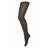 MP Denmark Cotton rib tights - Dark Brown