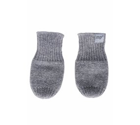 MP Denmark Cassidy mittens – Medium Grey Melange