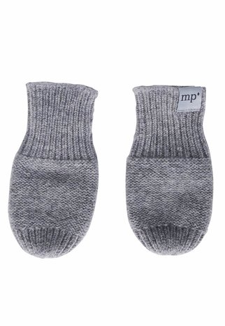 MP Denmark Cassidy mittens – Medium Grey Melange