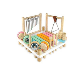 Muziekcentrum pastelkleuren