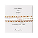 A Beautiful Story Bracelet Card You & Me Rose Quartz Gold A Beautiful Story Bracelet Card You & Me Rose Quartz Gold