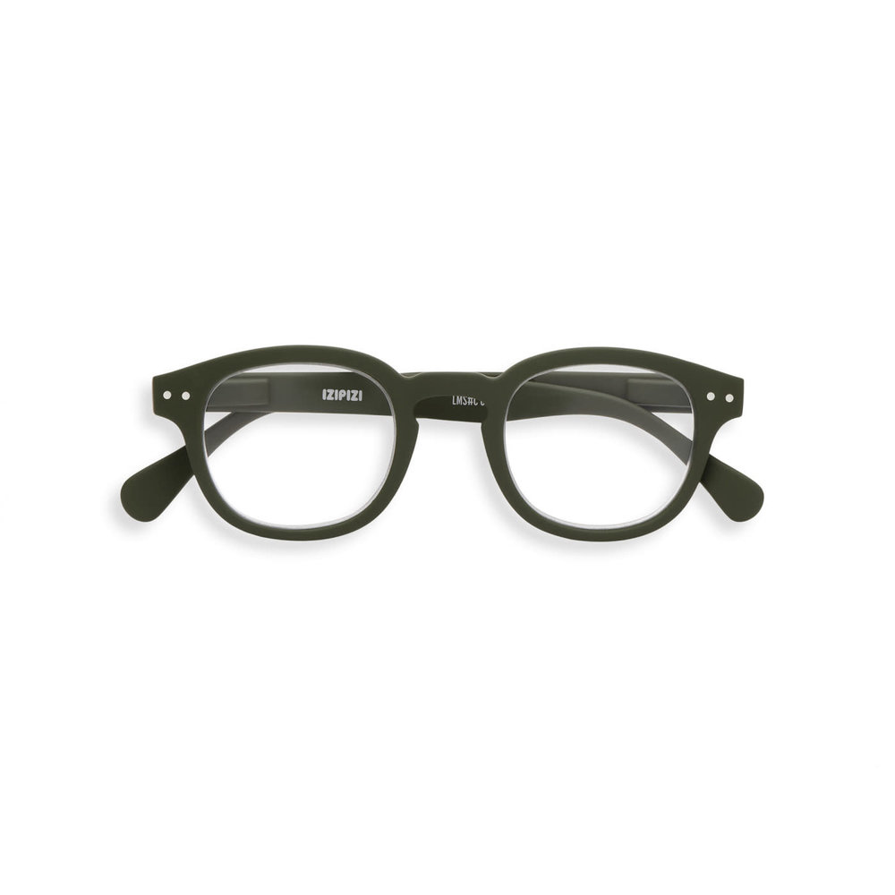 Izipizi # C Leesbril - Kaki Green Izipizi # C Leesbril - Kaki Green