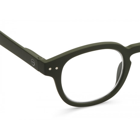 Izipizi # C Leesbril - Kaki Green Izipizi # C Leesbril - Kaki Green