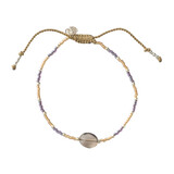 A Beautiful Story Joyful Smokey Quartz Silver Bracelet A Beautiful Story Joyful Smokey Quartz Silver Bracelet