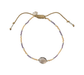 A Beautiful Story Joyful Smokey Quartz Silver Bracelet A Beautiful Story Joyful Smokey Quartz Silver Bracelet