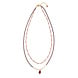 A Beautiful Story Admire Garnet Gold Necklace A Beautiful Story Admire Garnet Gold Necklace
