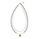 A Beautiful Story Admire Black Onyx Gold Necklace A Beautiful Story Admire Black Onyx Gold Necklace