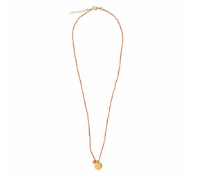 A Beautiful Story Timeless Carnelian GC Necklace