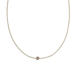 A Beautiful Story Flora Smokey Quartz SC Necklace A Beautiful Story Flora Smokey Quartz SC Necklace