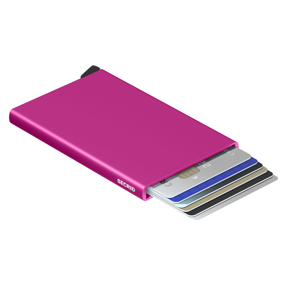 Secrid Cardprotector Aluminium – Fuchsia Secrid Cardprotector Aluminium – Fuchsia