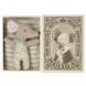 Maileg Sleepy/wakey baby mouse in matchbox - Blue Maileg Sleepy/wakey baby mouse in matchbox - Blue