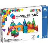MAGNA-TILES MAGNA-TILES Clear Colors Deluxe set - 48 stuks MAGNA-TILES MAGNA-TILES Clear Colors Deluxe set - 48 stuks