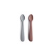 Mushie Baby Spoon - Stone/Cloudy Mauve Mushie Baby Spoon - Stone/Cloudy Mauve