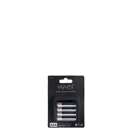 Uyuni AAA Battery, 1,5V, 1000mAh, 4-pack