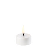 Uyuni LED tealight premium 3,9x2 cm  - White Uyuni LED tealight premium 3,9x2 cm  - White