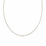 A Beautiful Story Flora Rose Quartz SC Necklace A Beautiful Story Flora Rose Quartz SC Necklace