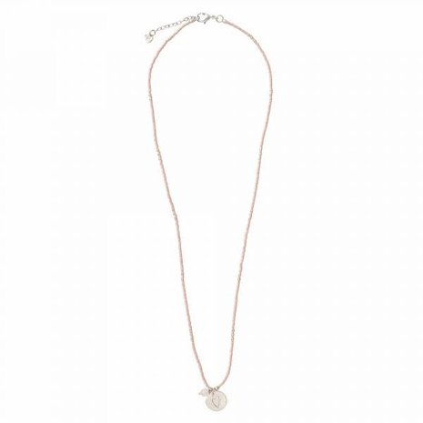 A Beautiful Story Timeless Rose Quartz SC Necklace A Beautiful Story Timeless Rose Quartz SC Necklace