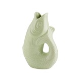 Monsieur Carafon Fish Vase - Seafoam