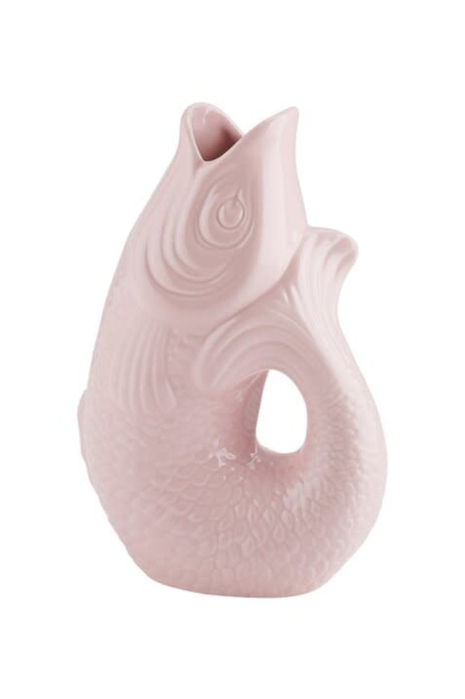 Monsieur Carafon Fish Vase - Sea Pink