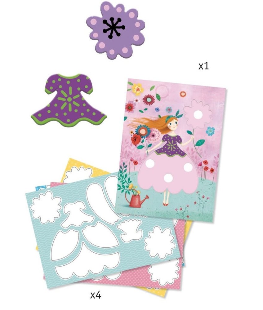 Djeco Marie Kleuren met Magische Stiften Djeco Marie Kleuren met Magische Stiften