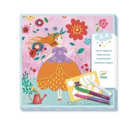 Djeco Marie Kleuren met Magische Stiften Djeco Marie Kleuren met Magische Stiften