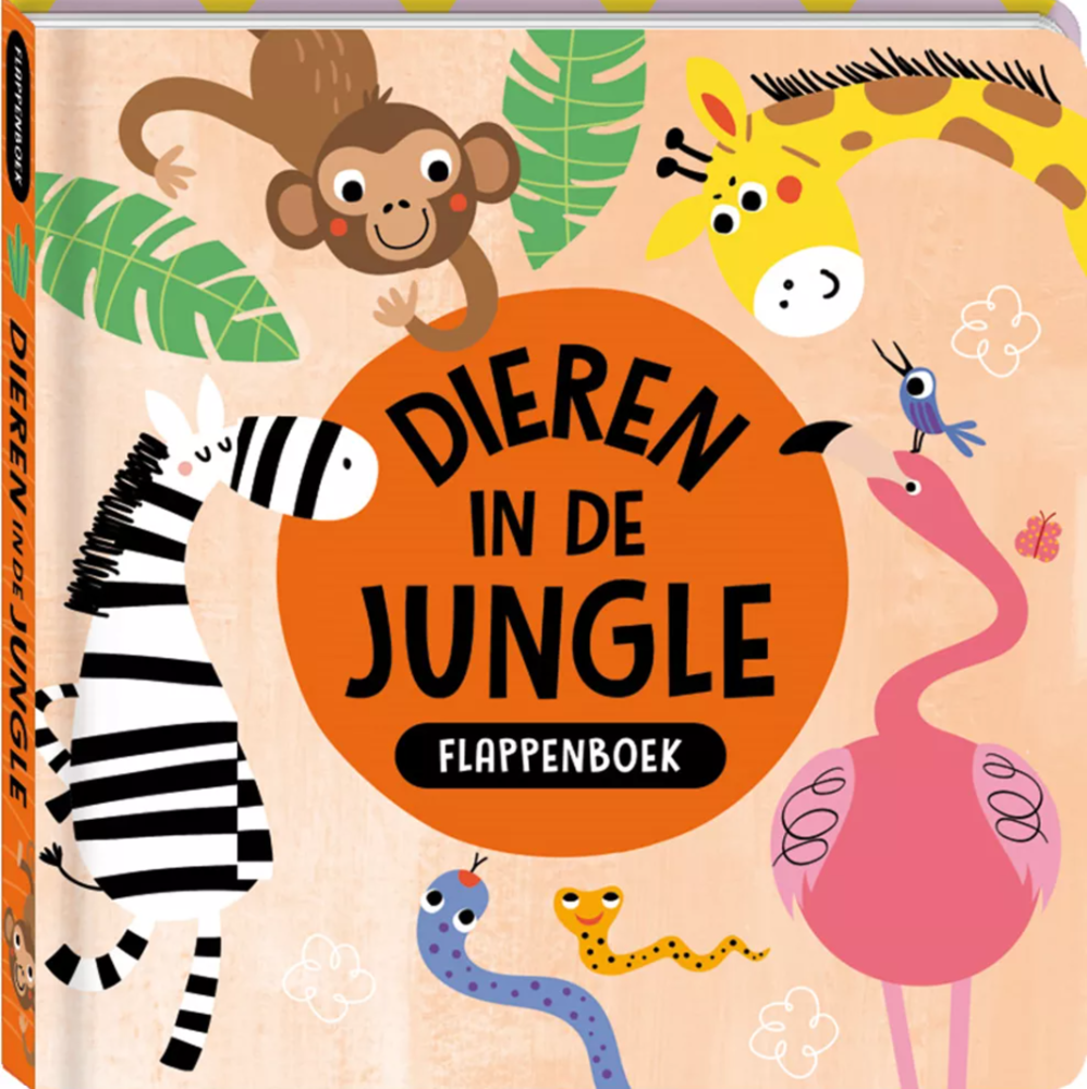 Flapjesboek - dieren in de jungle Flapjesboek - dieren in de jungle