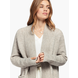 Beaumont Cardigan Rib Sleeves – grey melange Beaumont Cardigan Rib Sleeves – grey melange