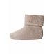 MP Denmark Cotton baby sock - Light Brown Melange