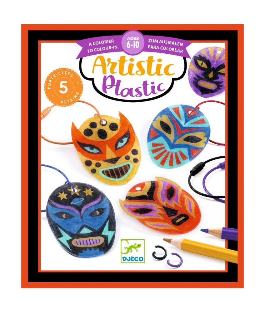 Djeco Artistic - sleutelhangers maken