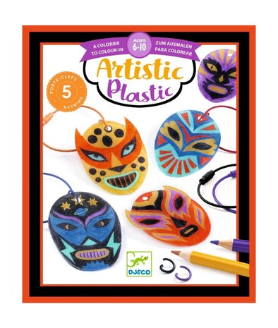 Djeco Artistic - sleutelhangers maken