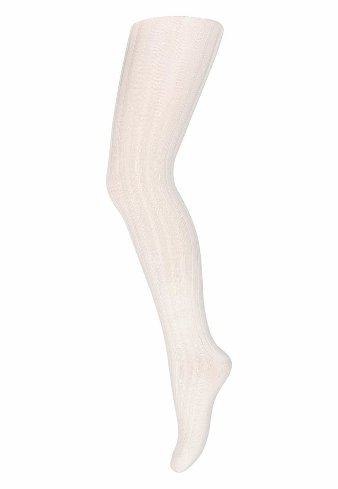 MP Denmark Cotton rib tights - Ecru MP Denmark Cotton rib tights - Ecru