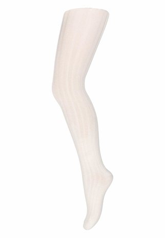 MP Denmark Cotton rib tights - Ecru MP Denmark Cotton rib tights - Ecru