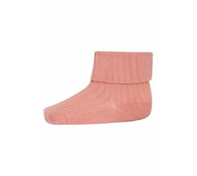 MP Denmark Cotton rib baby socks - Rose Dawn MP Denmark Cotton rib baby socks - Rose Dawn