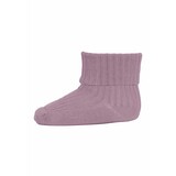 MP Denmark Cotton rib baby socks - Lilac Shadow MP Denmark Cotton rib baby socks - Lilac Shadow