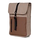 Norländer Dull PU Duo Rugtas Taupe/Bruin Norländer Dull PU Duo Rugtas Taupe/Bruin