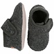 MP Denmark Wool slippers with velcro - Antracite