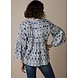 Summum Woman Blouse geoprint blue daze - Indigo Summum Woman Blouse geoprint blue daze - Indigo