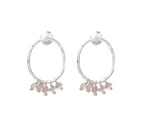 A Beautiful Story Serenity Labradorite SP Earrings A Beautiful Story Serenity Labradorite SP Earrings