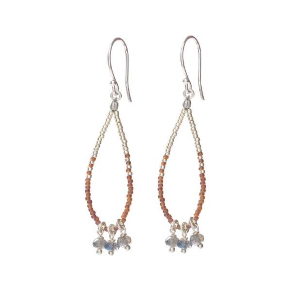 A Beautiful Story Becoming Labradorite SC Earrings A Beautiful Story Becoming Labradorite SC Earrings