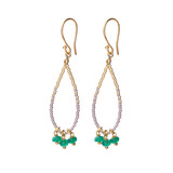 A Beautiful Story Becoming Aventurine GC Earrings A Beautiful Story Becoming Aventurine GC Earrings