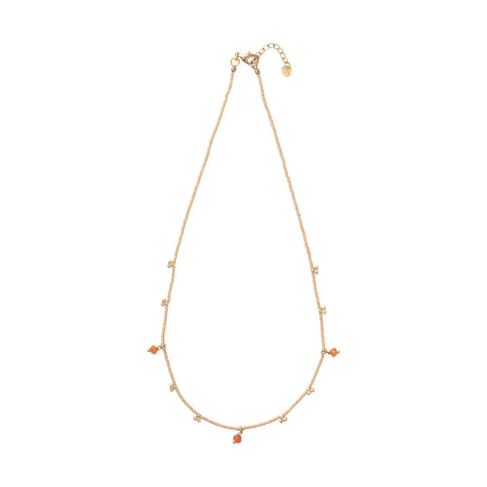 A Beautiful Story Aware Carnelian GC Necklace A Beautiful Story Aware Carnelian GC Necklace