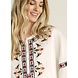 Summum Woman Blouse cotton voile embroidered - Offwhite Summum Woman Blouse cotton voile embroidered - Offwhite