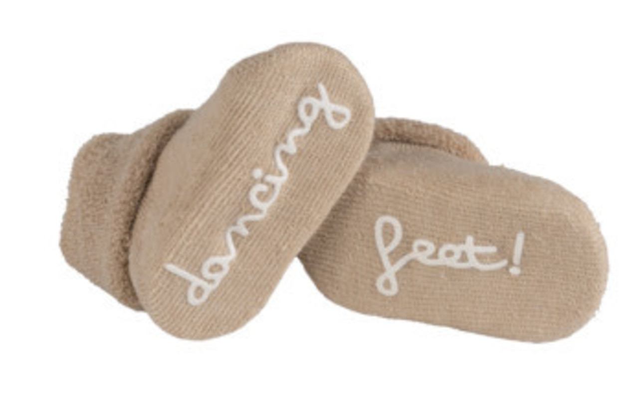 BamBam Sock 'Dancing feet' - Beige BamBam Sock 'Dancing feet' - Beige