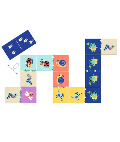 Djeco Domino Kleine Dieren