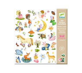 Djeco 160 Metallic Stickers Fantasy