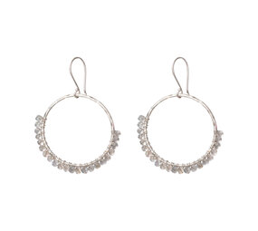 A Beautiful Story Kindness Labradorite SP Earrings A Beautiful Story Kindness Labradorite SP Earrings