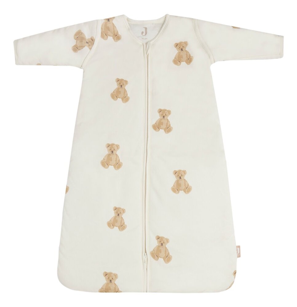 Jollein Slaapzak met Afritsbare Mouw 70cm - Teddy Bear Jollein Slaapzak met Afritsbare Mouw 70cm - Teddy Bear